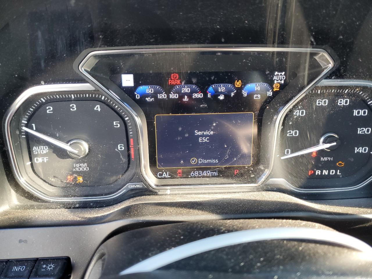 2019 GMC Sierra K1500 Denali VIN: 1GTU9FEL7KZ112502 Lot: 80923895