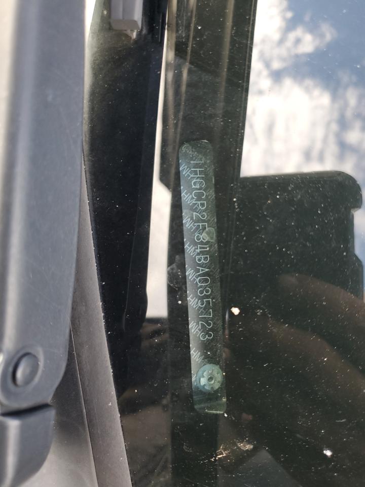 2011 Honda Accord Exl VIN: 1HGCP2F84BA035723 Lot: 81955925