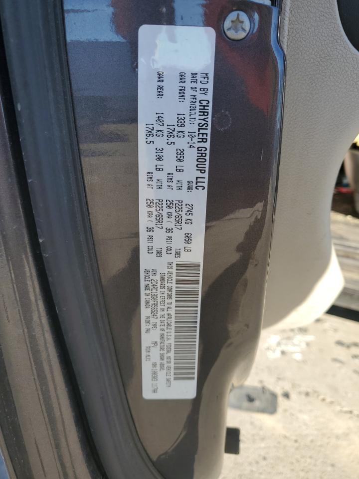 2015 Chrysler Town & Country Touring VIN: 2C4RC1BG0FR565247 Lot: 90935615