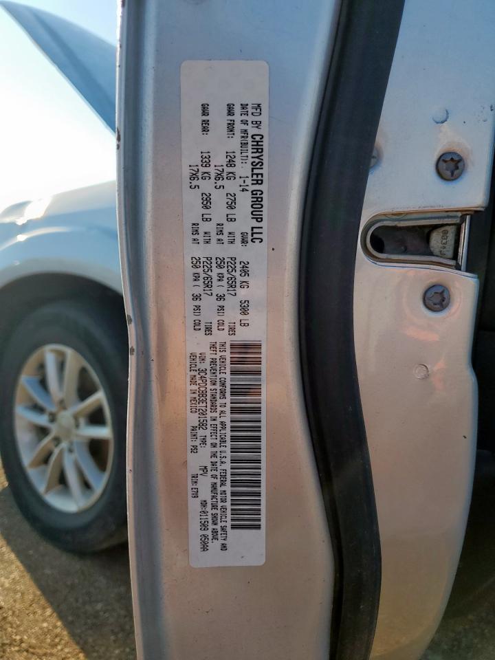 2014 Dodge Journey Sxt VIN: 3C4PDCBB3ET201582 Lot: 84960065