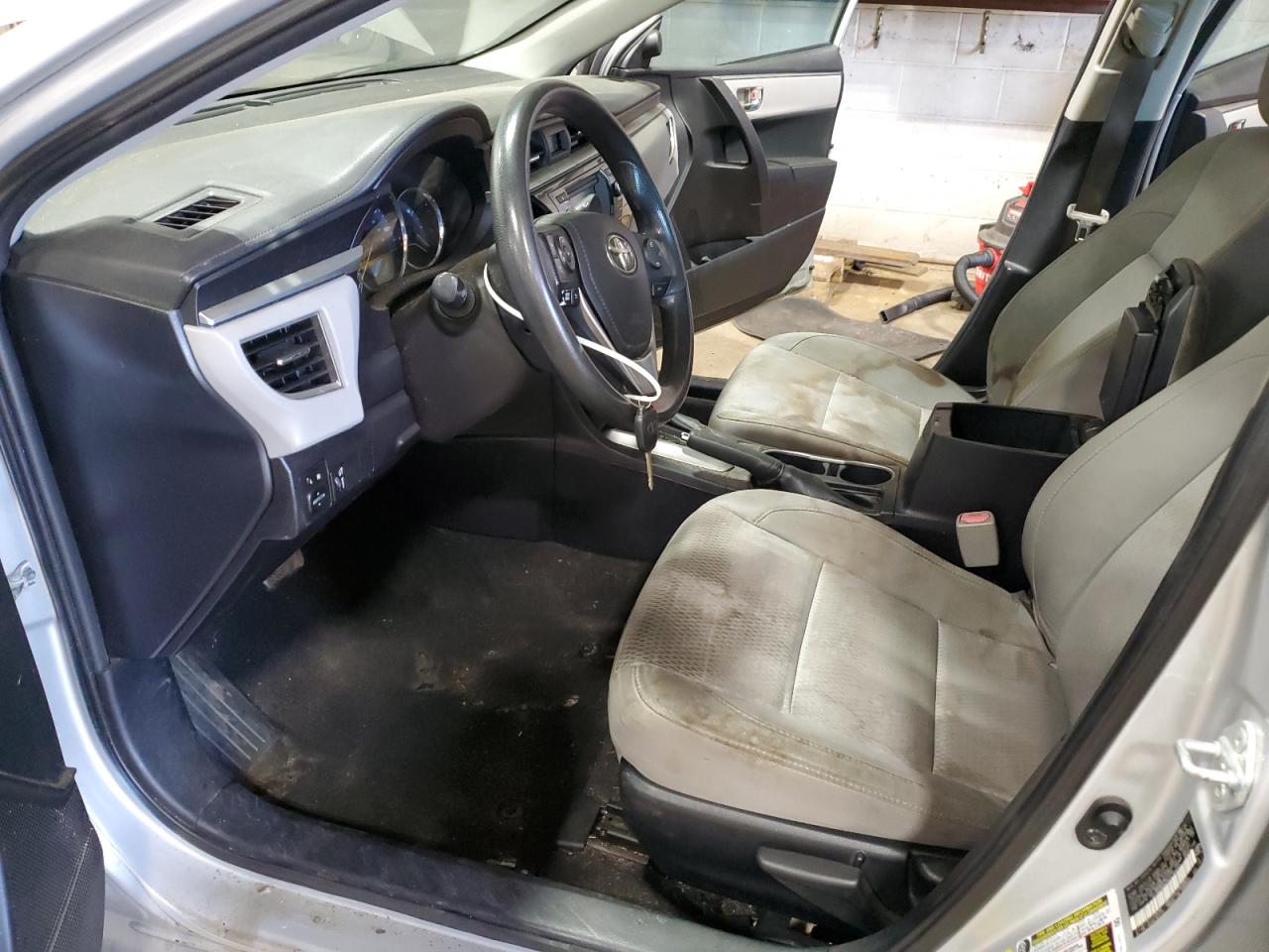 2015 Toyota Corolla L VIN: 2T1BURHE2FC238450 Lot: 84657515