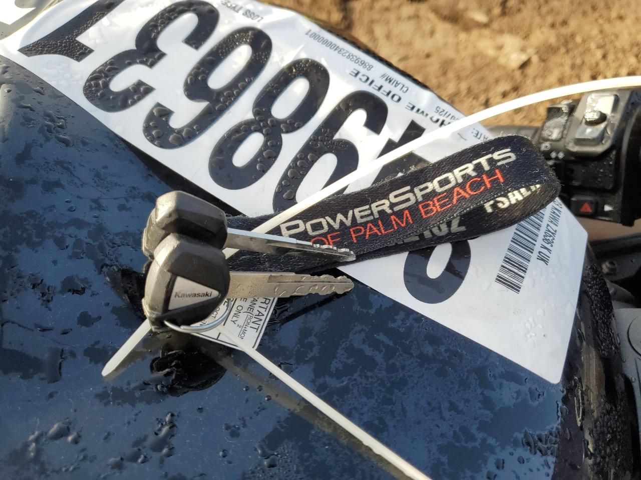 2023 Kawasaki Zx636 K VIN: JKBZXJH16PA017725 Lot: 84986315