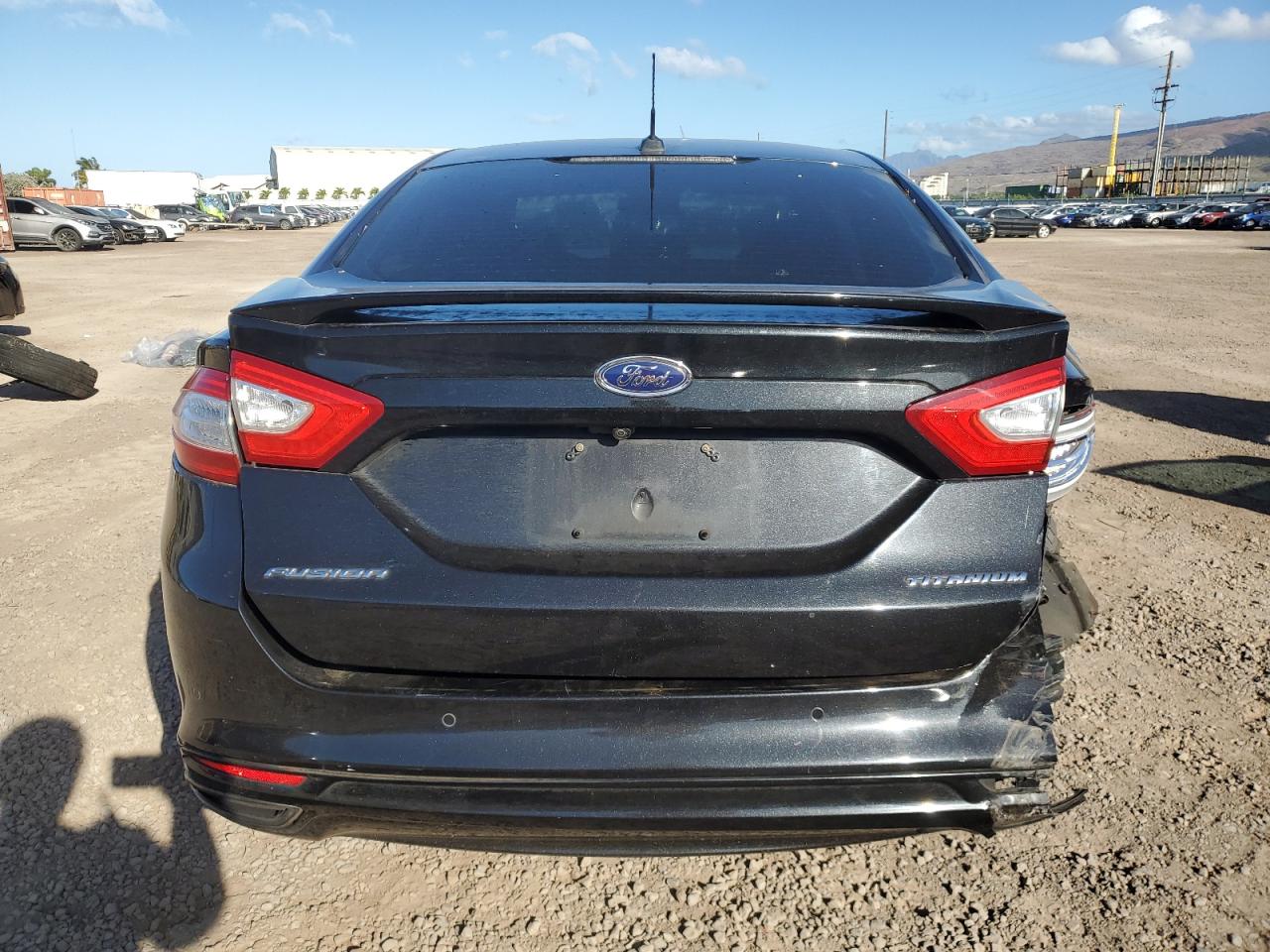 2014 Ford Fusion Titanium VIN: 3FA6P0K94ER240845 Lot: 89546725