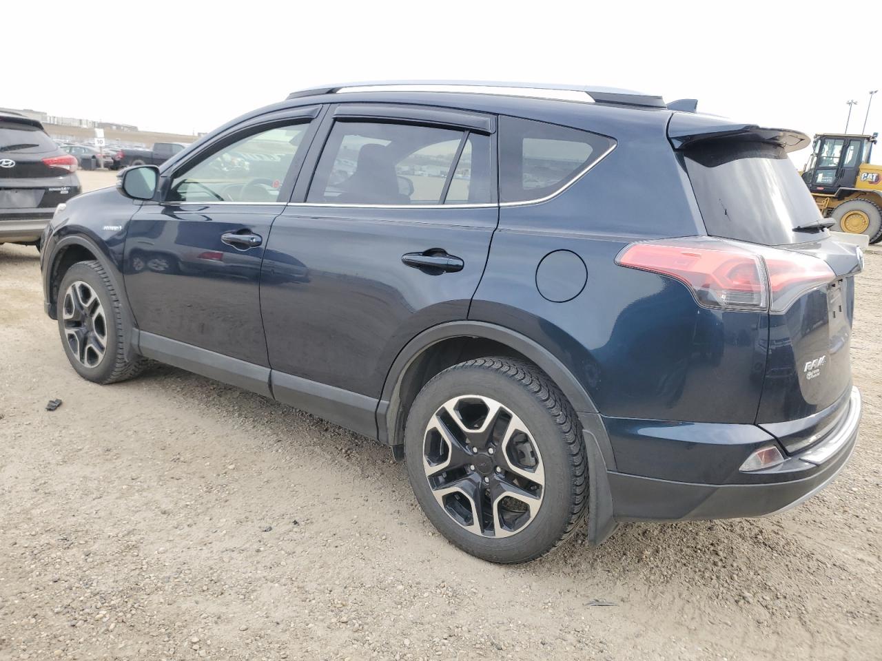 2018 Toyota Rav4 Hv Se blue  hybrid engine JTMJJREV2JD230126 photo #3