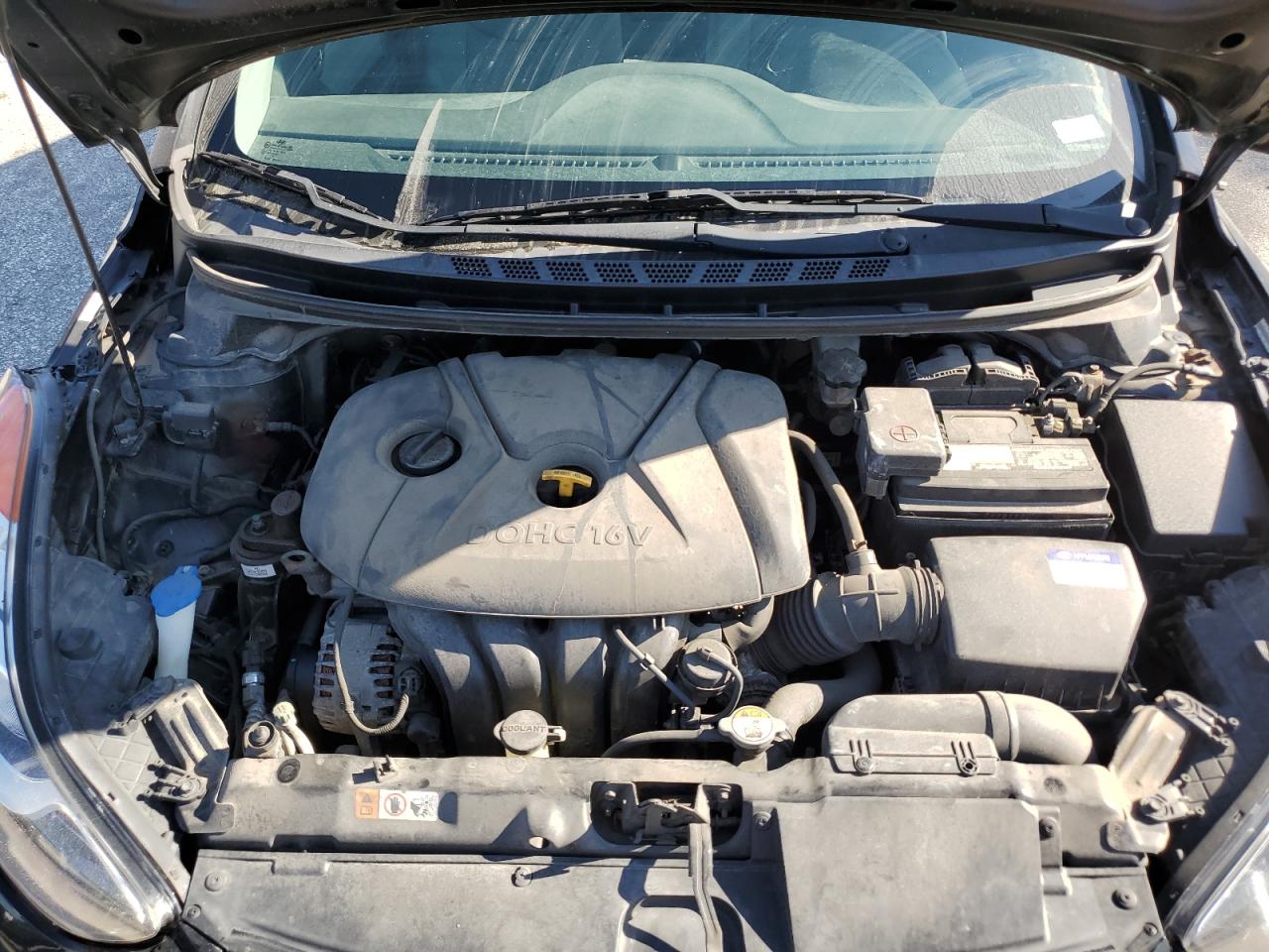 2012 Hyundai Elantra Gls VIN: KMHDH4AE7CU337012 Lot: 84610825