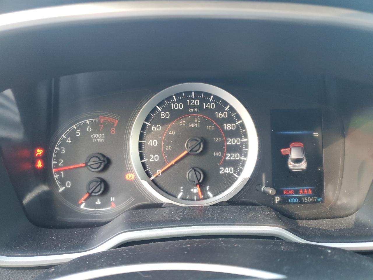 2019 Toyota Corolla Se VIN: JTNK4RBE2K3015588 Lot: 86070335