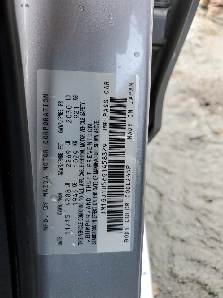 2016 Mazda 6 Sport VIN: JM1GJ1U56G1458329 Lot: 85706755