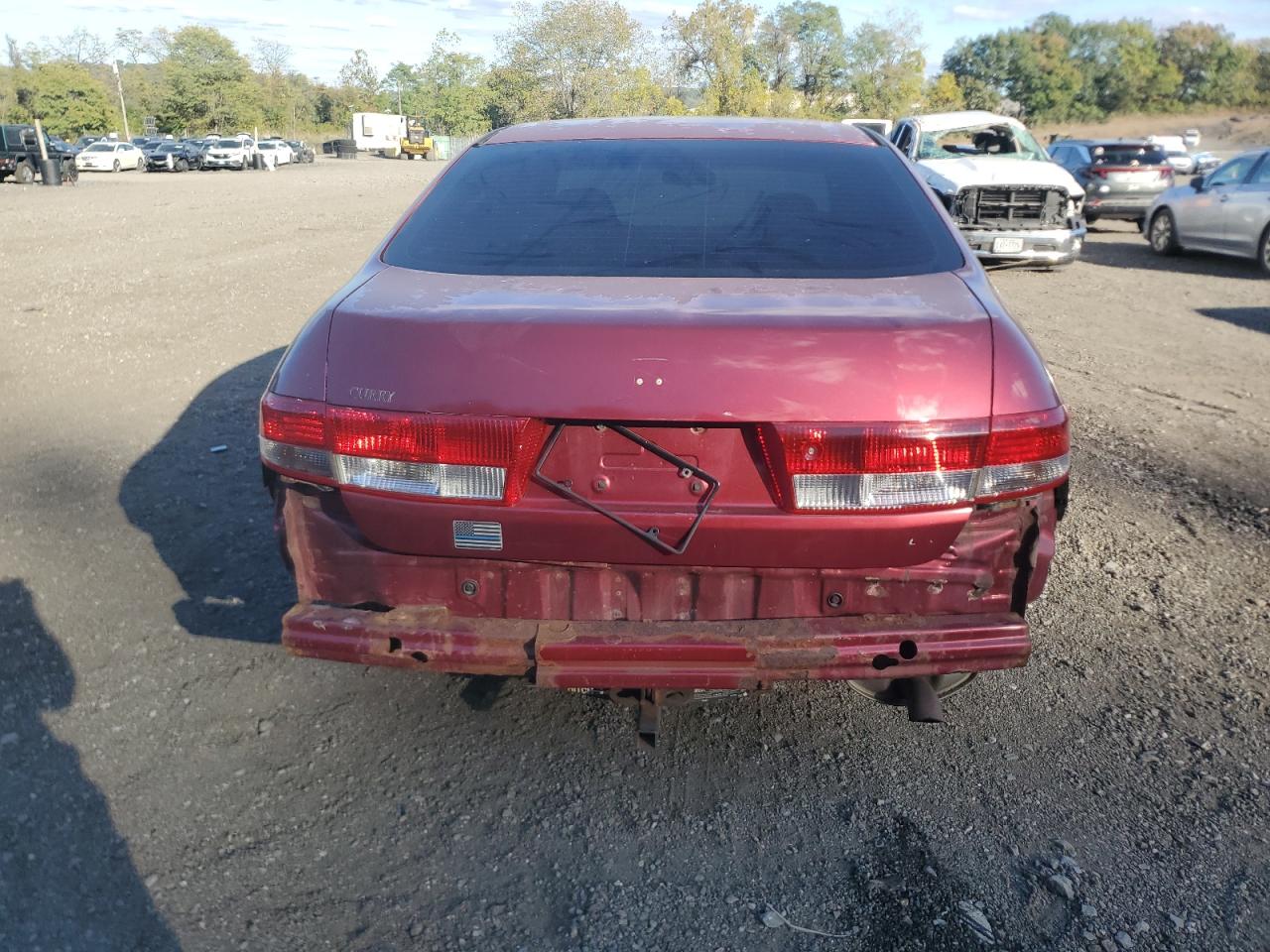 2003 Honda Accord Ex VIN: 1HGCM56643A070191 Lot: 86272655