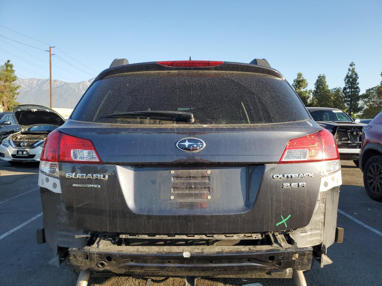 2012 Subaru Outback 3.6R Limited VIN: 4S4BRDLC9C2261725 Lot: 86275485