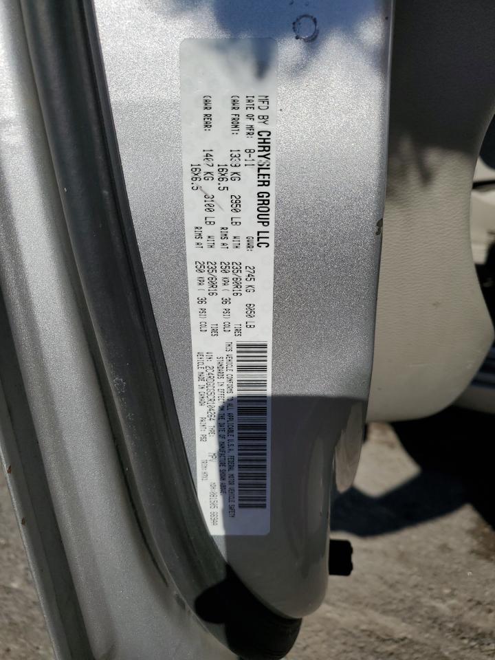 2012 Dodge Grand Caravan Sxt VIN: 2C4RDGCG5CR104264 Lot: 86472205