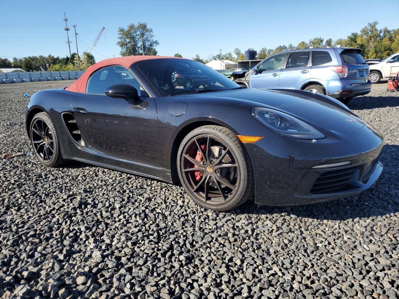 2017 Porsche Boxster S VIN: WP0CB2A89HS241689 Lot: 82414815