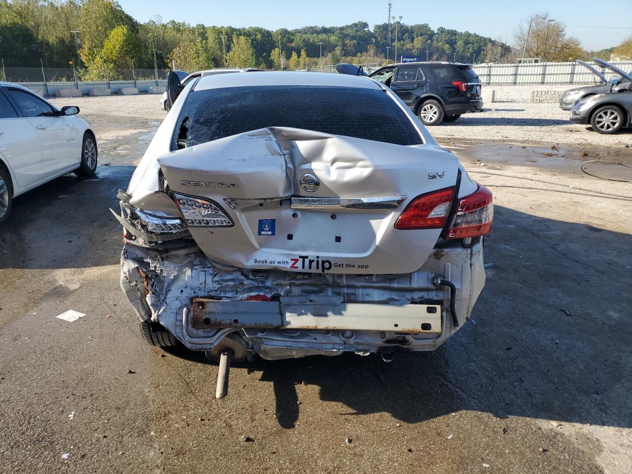 2014 Nissan Sentra S VIN: 3N1AB7AP5EL676153 Lot: 84836345