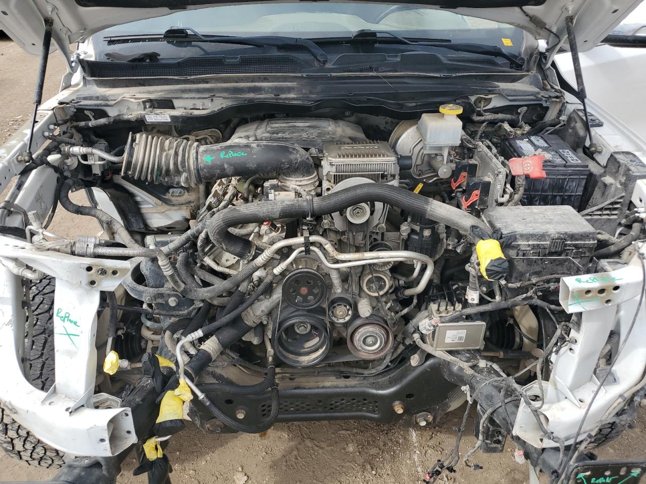 2019 Ram 1500 Longhorn VIN: 1C6SRFKT5KN590122 Lot: 82269545