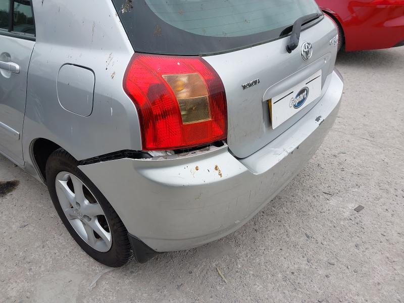 2004 TOYOTA COROLLA TSPIRIT VVTI AUTO 