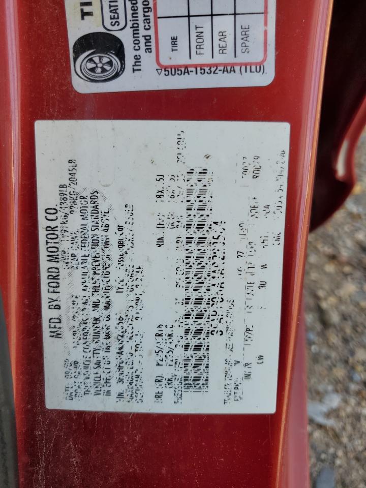 2010 Ford Fusion Se VIN: 3FAHP0HA4AR223564 Lot: 86875645