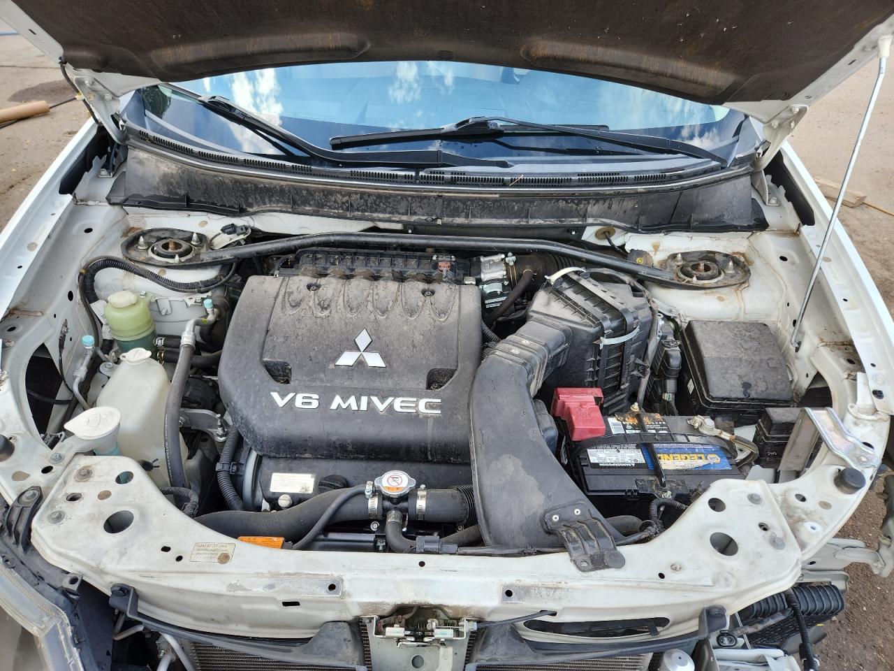 2008 Mitsubishi Outlander Ls VIN: JA4MT31XX8Z019744 Lot: 85380195