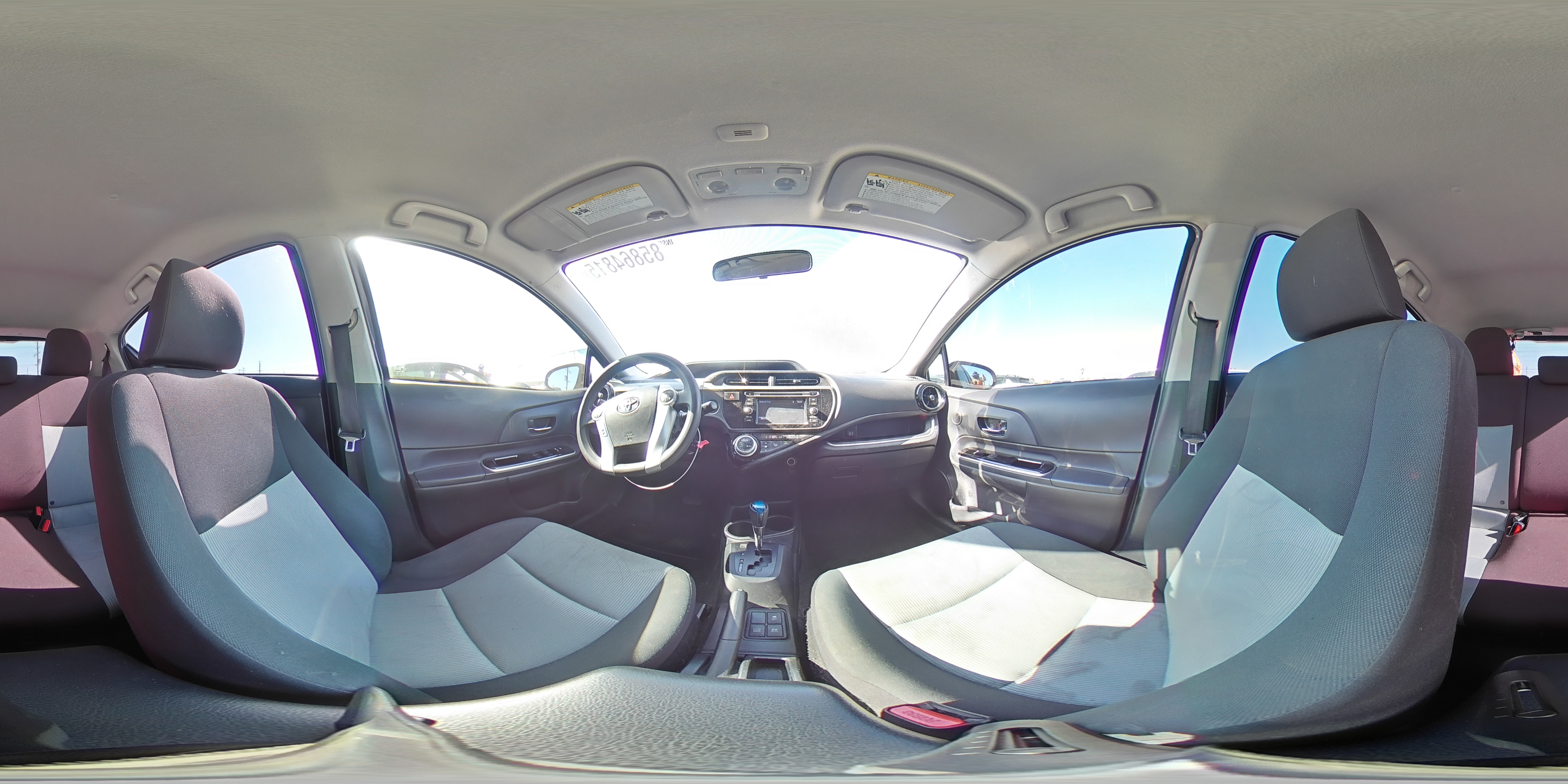 2015 Toyota Prius C VIN: JTDKDTB36F1109684 Lot: 85864815