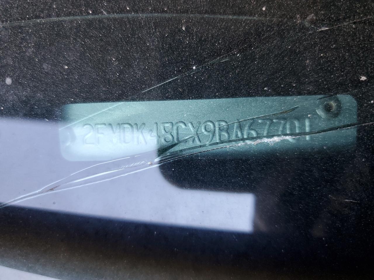 2009 Ford Edge Sel VIN: 2FMDK48CX9BA67701 Lot: 90459605