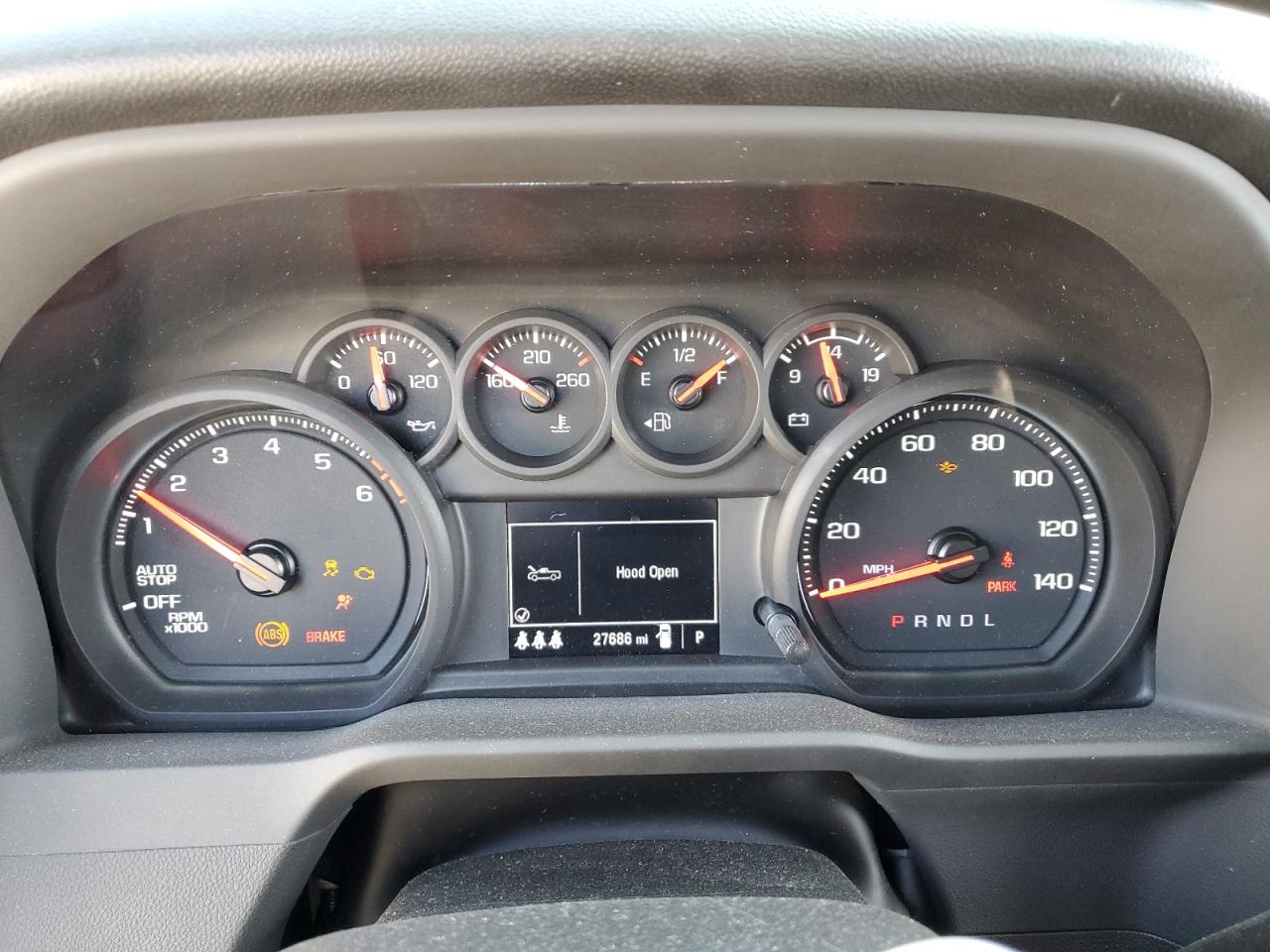 2025 Chevrolet Silverado C1500 Custom VIN: 3GCPABEK6SG122524 Lot: 82371415