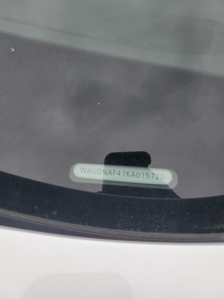 2019 Audi A4 Premium VIN: WAUDNAF41KA015720 Lot: 85262425