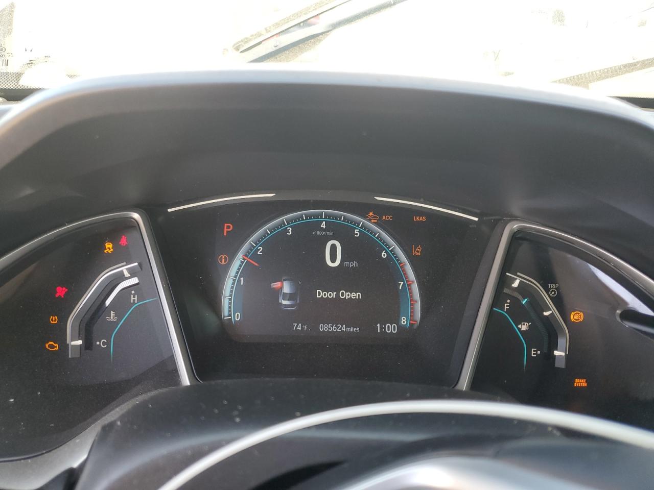 2020 Honda Civic Ex VIN: 19XFC1F39LE220578 Lot: 85776275