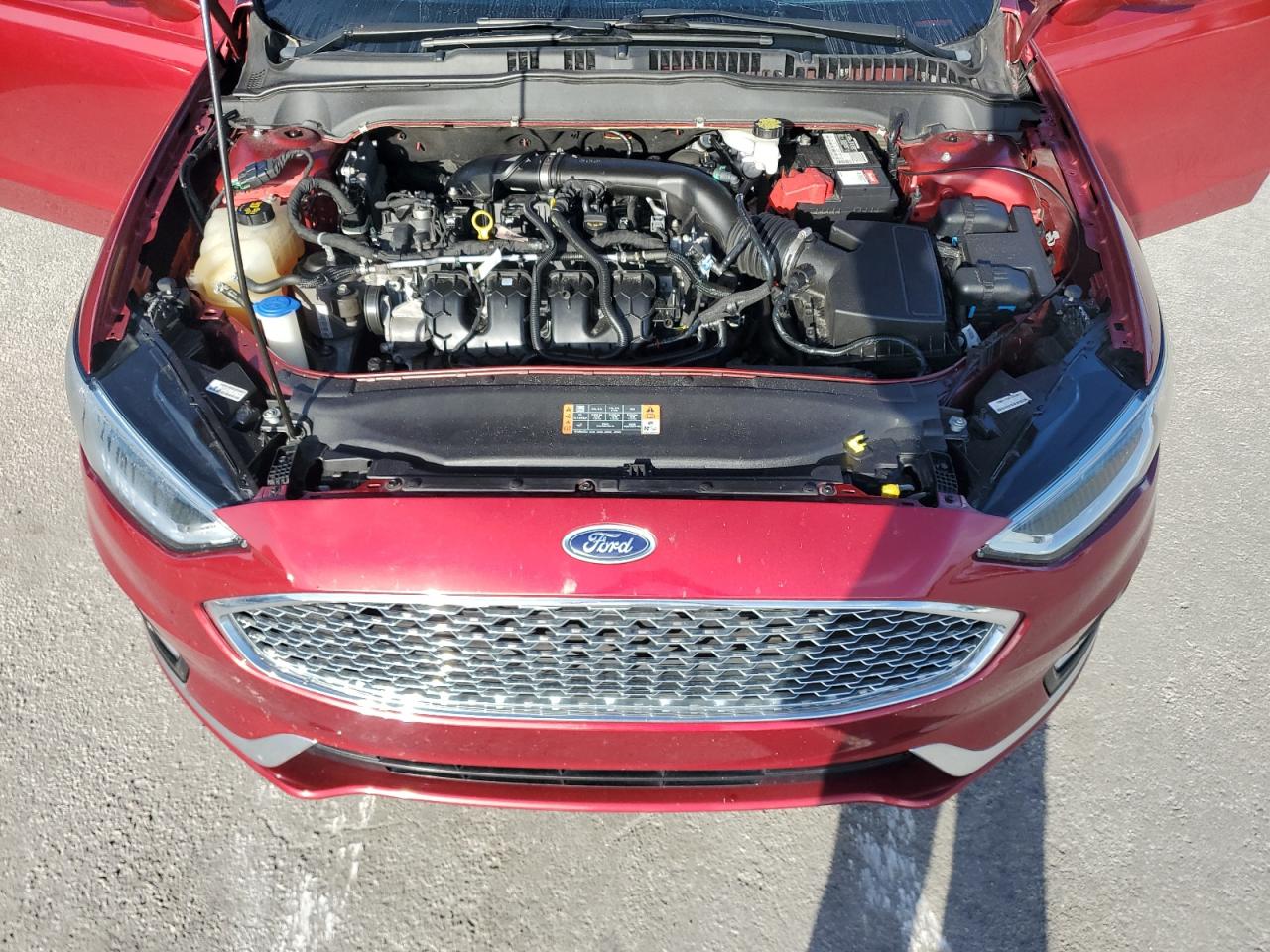 2019 Ford Fusion Titanium VIN: 3FA6P0D92KR187104 Lot: 86071275