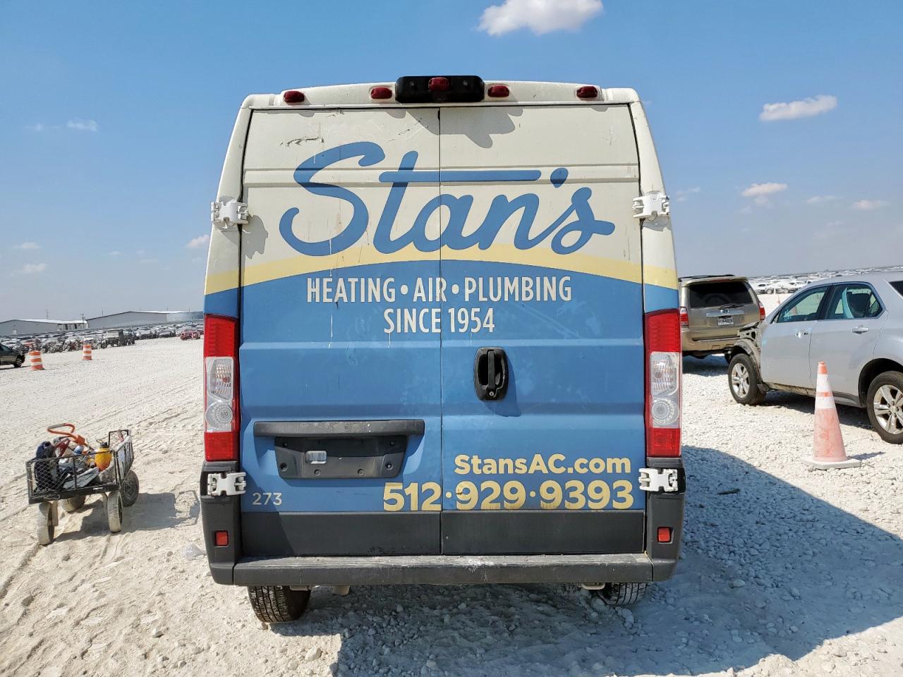 2020 Ram Promaster 1500 1500 High VIN: 3C6TRVBG4LE111177 Lot: 85303485