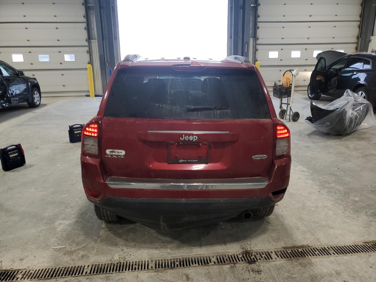 2017 Jeep Compass Latitude VIN: 1C4NJDEB5HD171741 Lot: 82776115