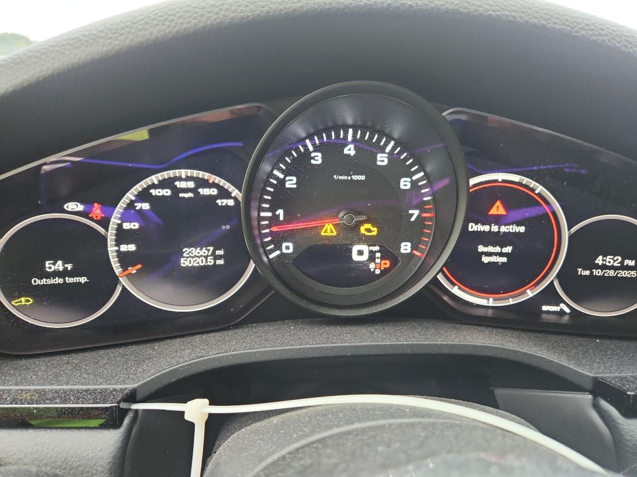 2023 Porsche Cayenne Coupe VIN: WP1BA2AY6PDA24536 Lot: 90306495