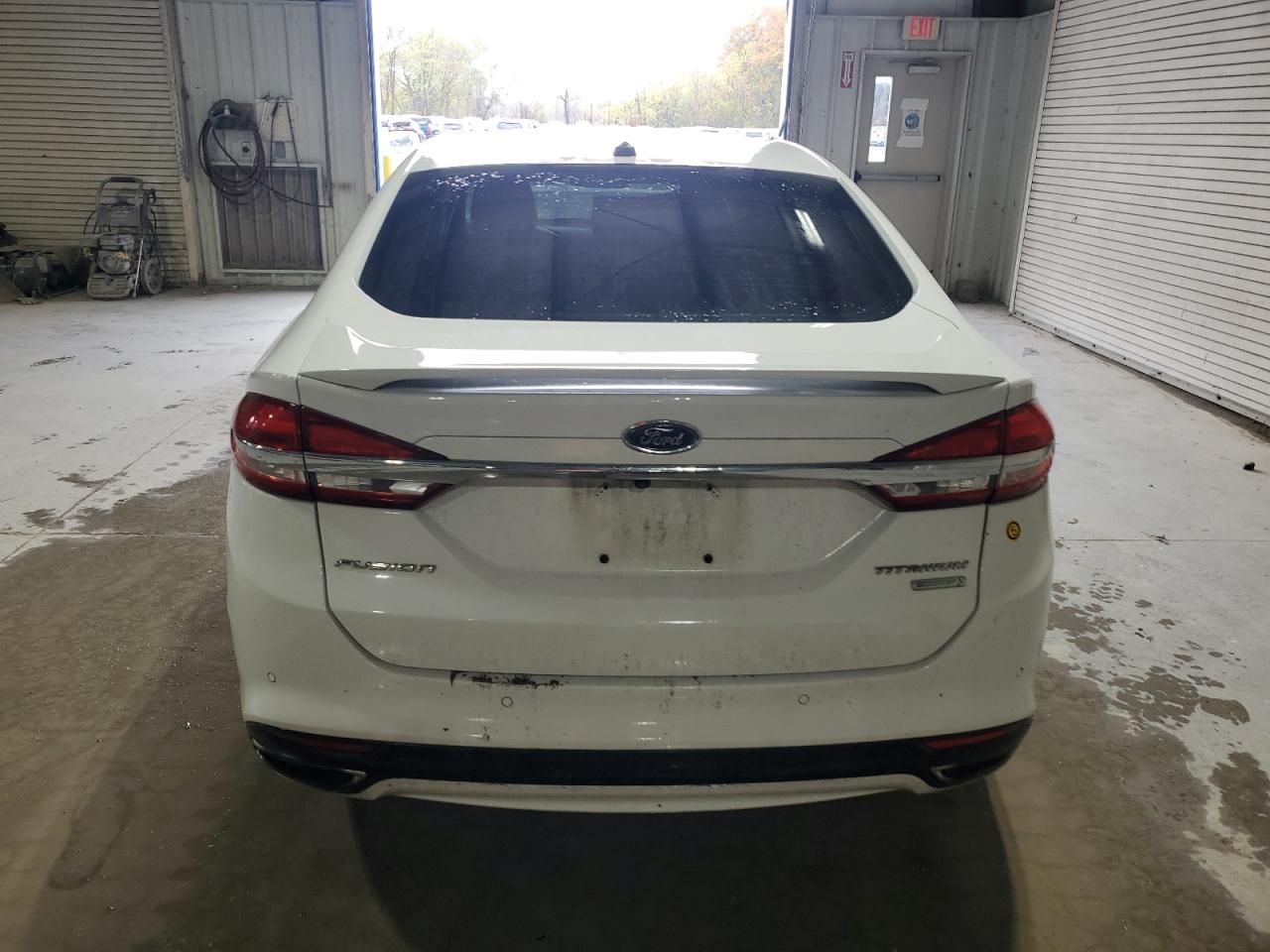 2017 Ford Fusion Titanium VIN: 3FA6P0K98HR149744 Lot: 90791555