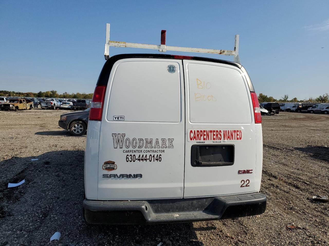 2021 GMC Savana G2500 VIN: 1GTW7BFP8M1201179 Lot: 85950415