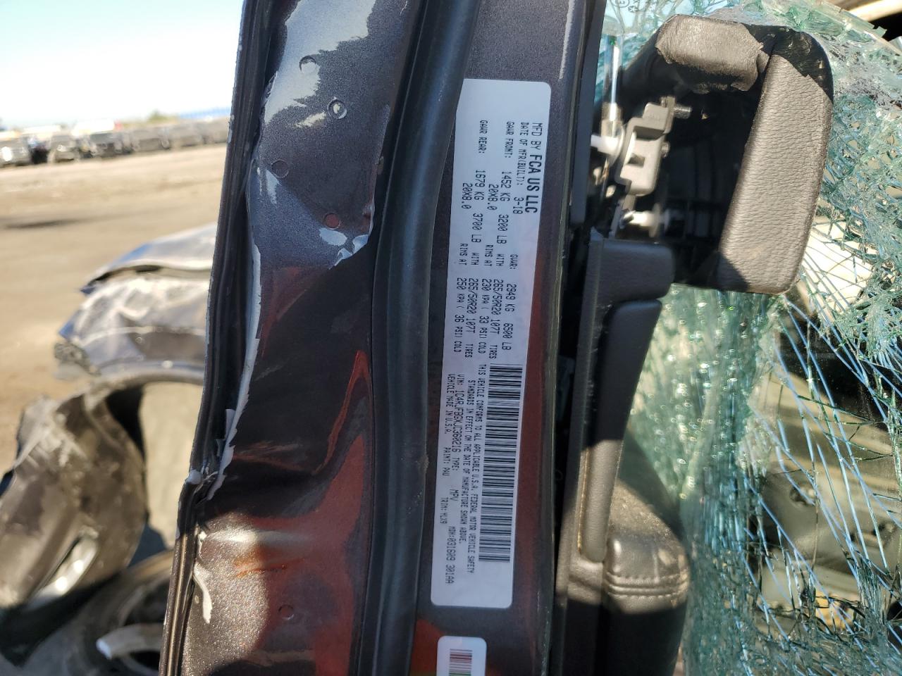 2018 Jeep Grand Cherokee Limited VIN: 1C4RJFBGXJC360216 Lot: 85115035