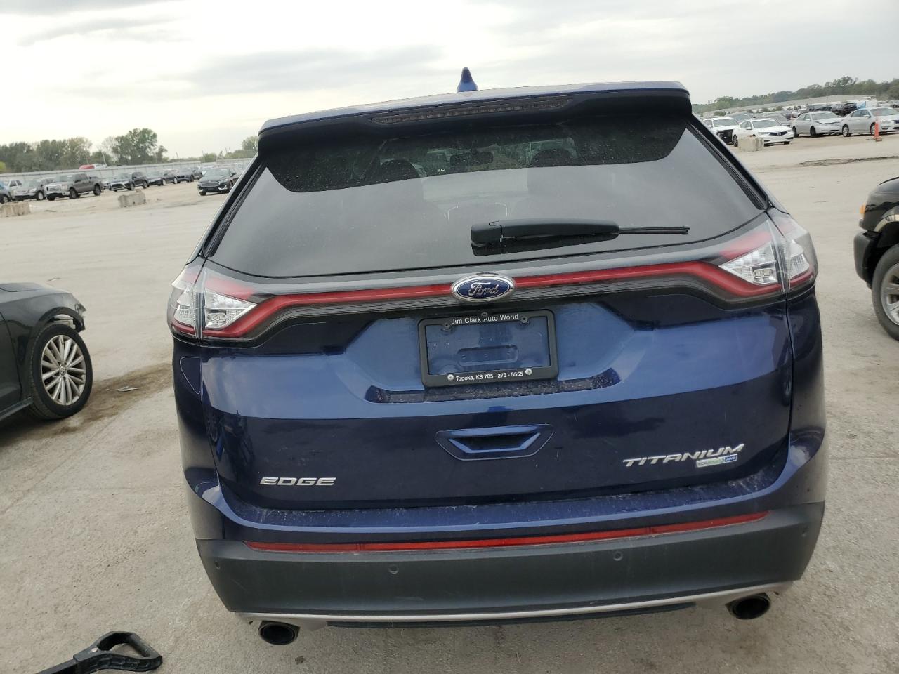 2016 Ford Edge Titanium VIN: 2FMPK4K99GBC61918 Lot: 86496735
