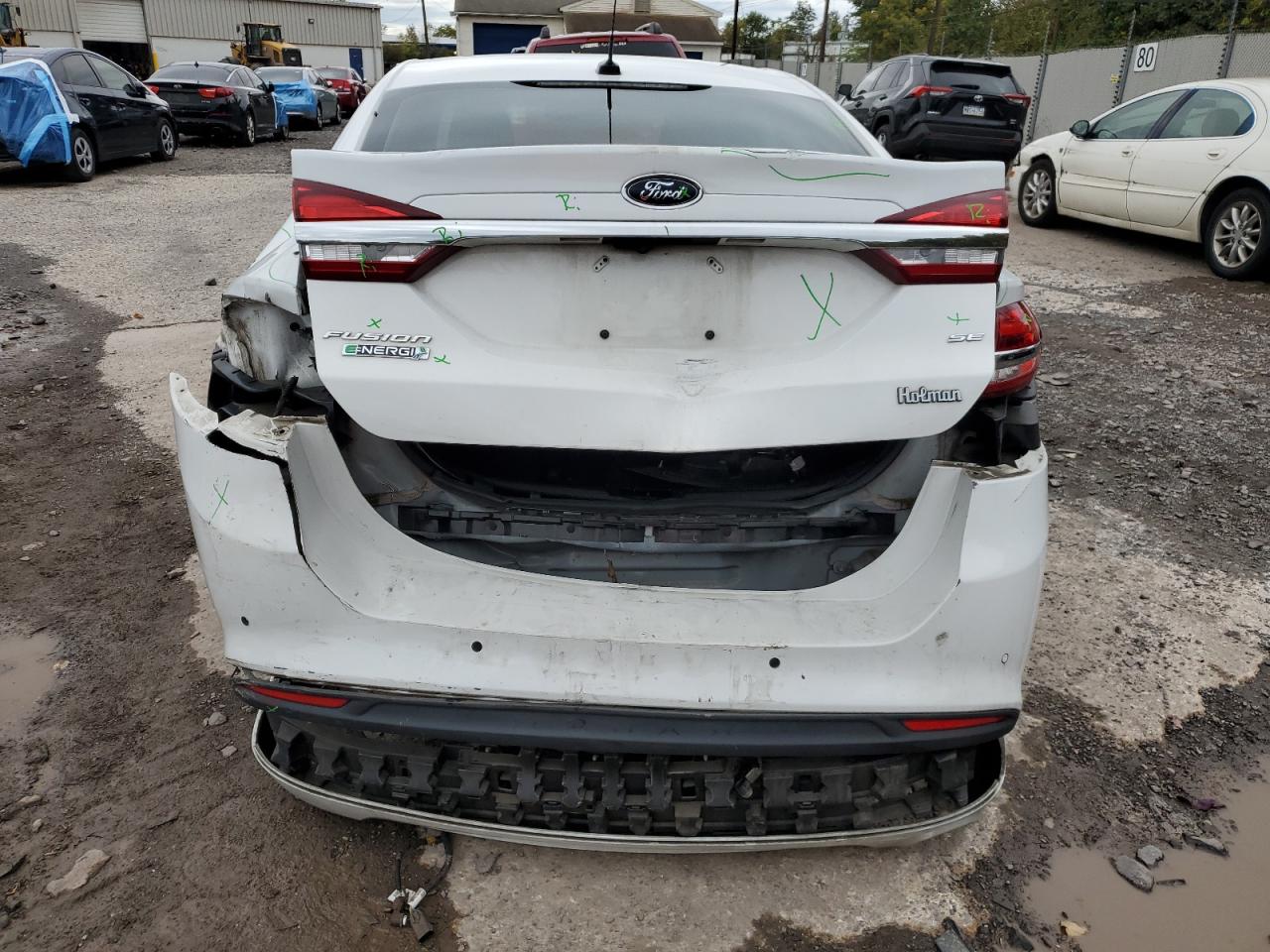 2017 Ford Fusion Se Phev VIN: 3FA6P0PU4HR409795 Lot: 82299815