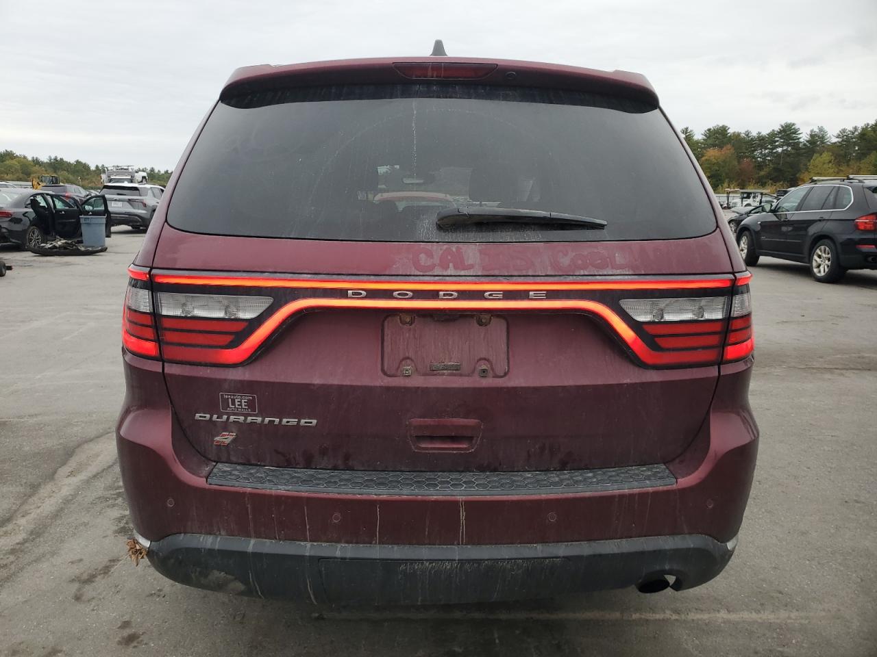 2019 Dodge Durango Sxt VIN: 1C4RDJAG7KC676394 Lot: 85840925