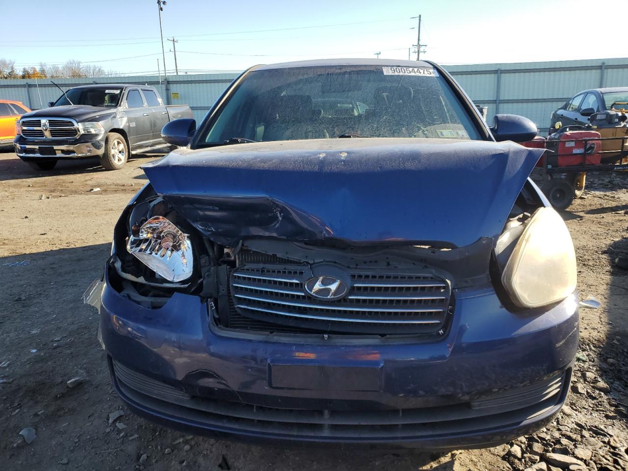 2007 Hyundai Accent Gls VIN: KMHCN46C97U087015 Lot: 90054475