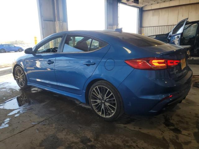  HYUNDAI ELANTRA 2018 Синий