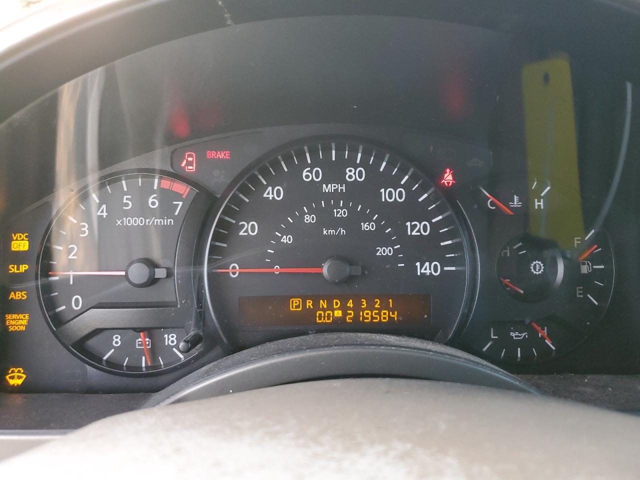 2004 Nissan Armada Se VIN: 5N1AA08A64N739621 Lot: 85139845