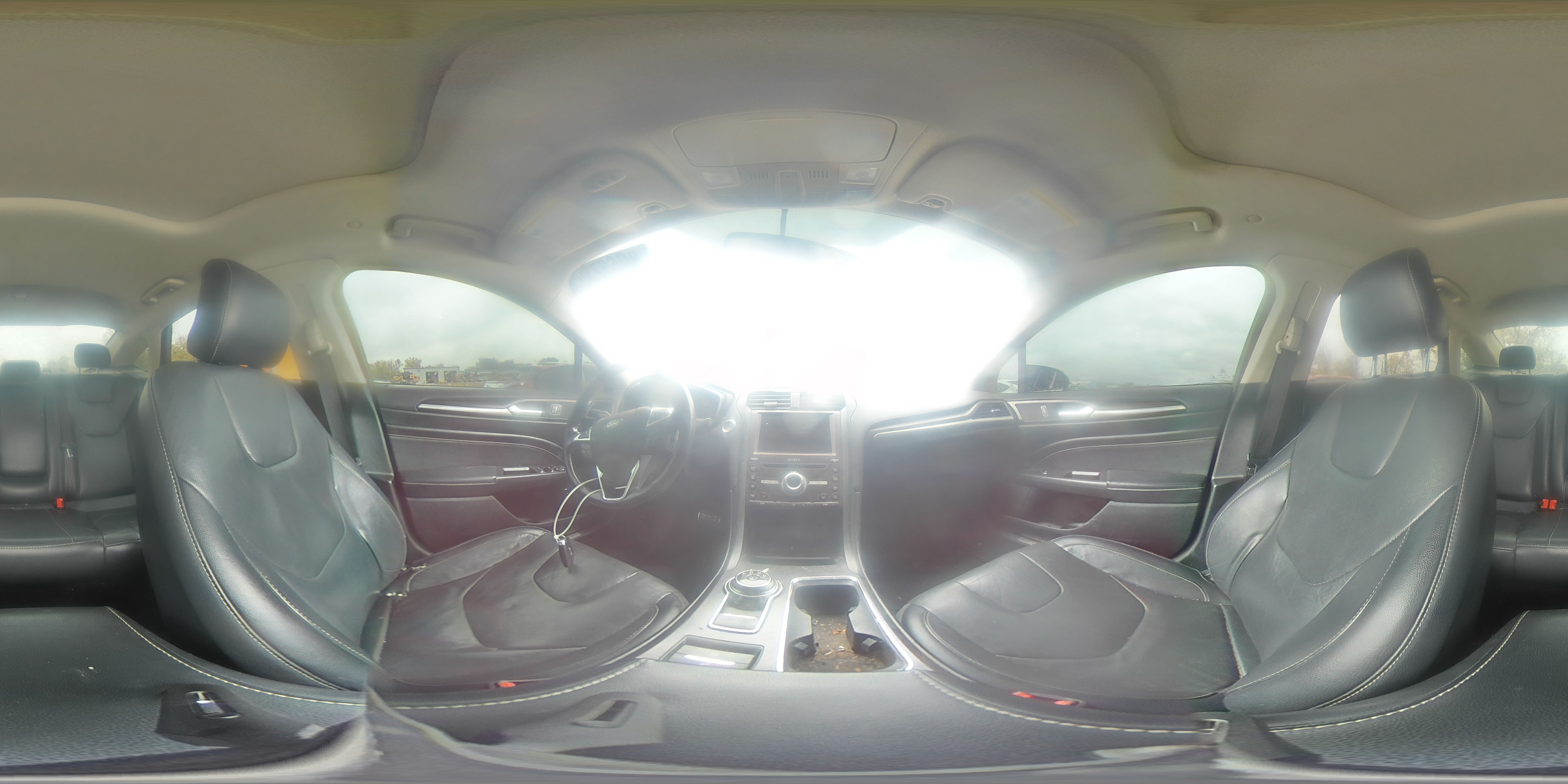 2017 Ford Fusion Titanium Hev VIN: 3FA6P0RU1HR357474 Lot: 89657305