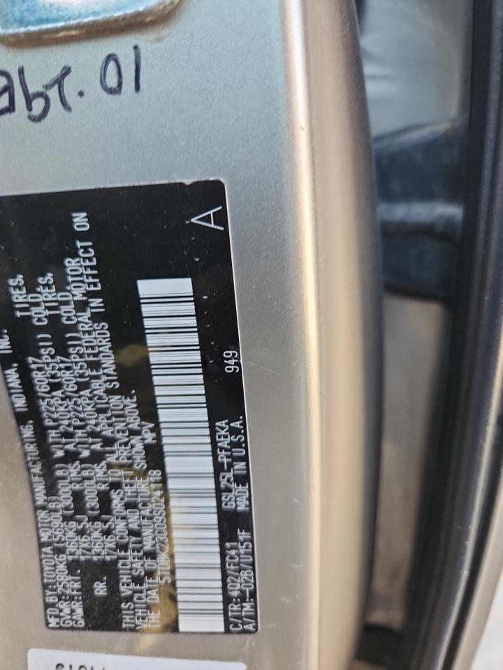 2009 Toyota Sienna Le VIN: 5TDBK23C09S024118 Lot: 85581515