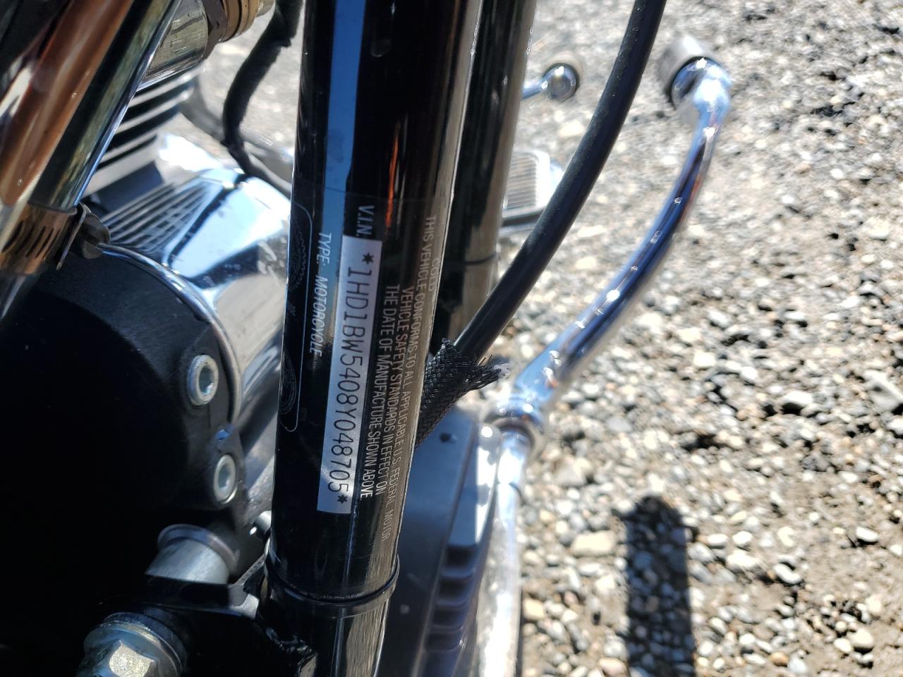 2008 Harley-Davidson Flstc 105Th Anniversary Edition VIN: 1HD1BW5408Y048705 Lot: 85506525