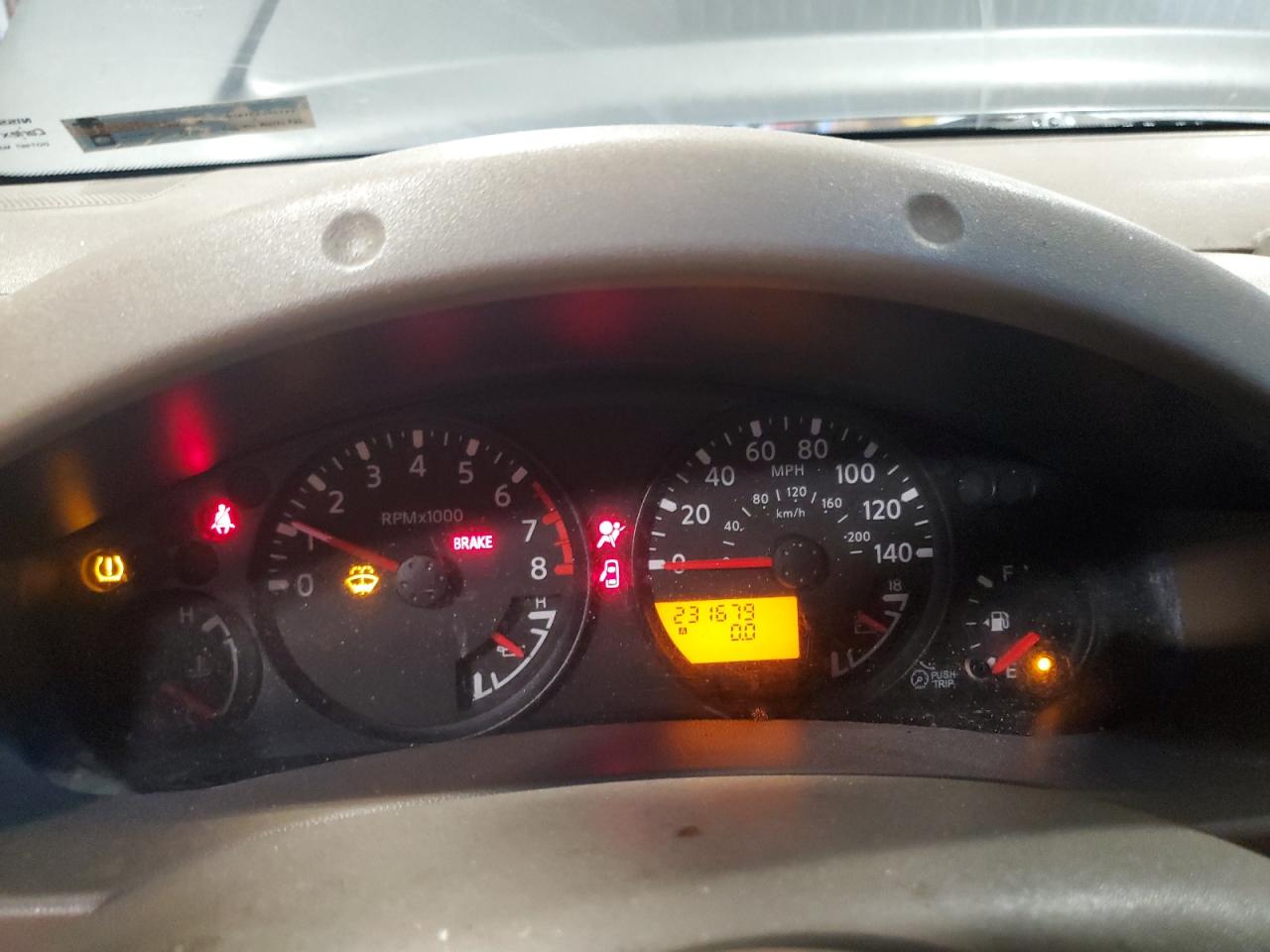 2007 Nissan Frontier Crew Cab Le VIN: 1N6AD09U77C456274 Lot: 86442675