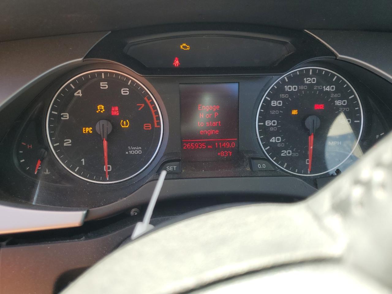 2011 Audi A4 Premium VIN: WAUAFAFL0BN037725 Lot: 82308745