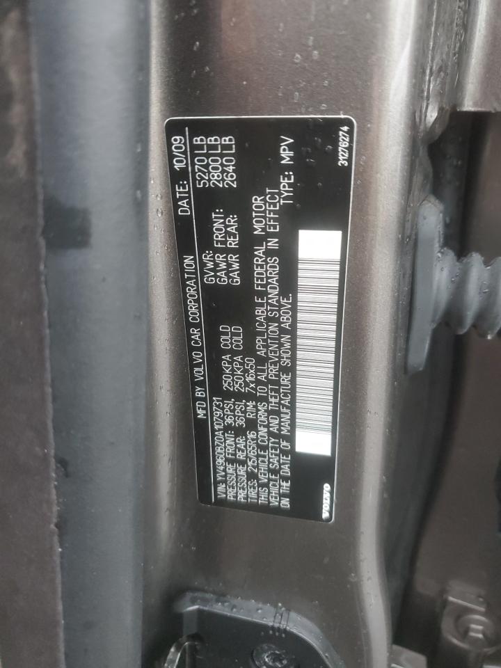 2010 Volvo Xc70 3.2 VIN: YV4960BZ0A1079731 Lot: 86773345