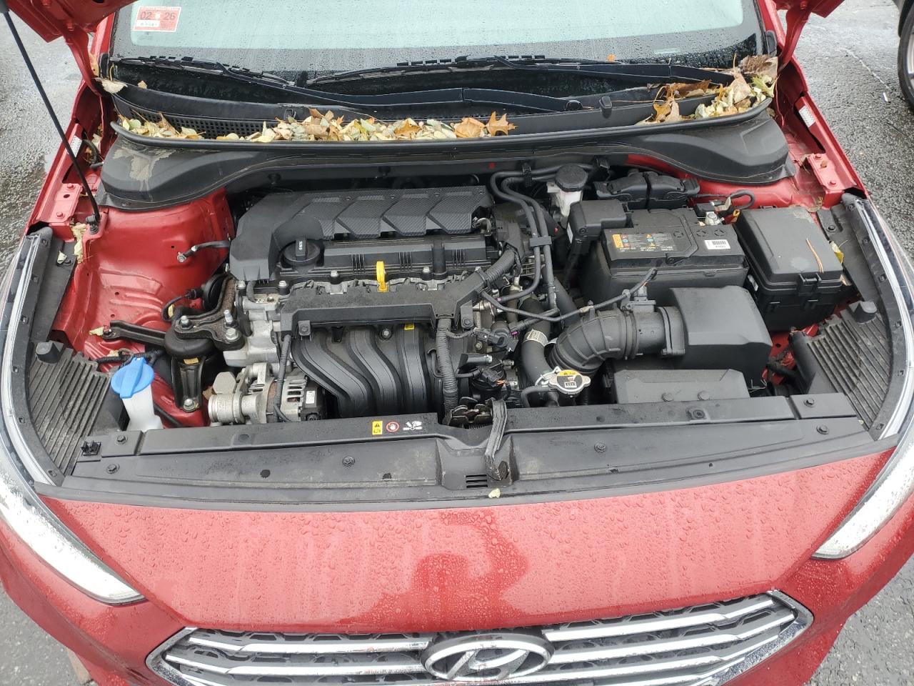 2021 Hyundai Accent Se VIN: 3KPC24A60ME141293 Lot: 90493175