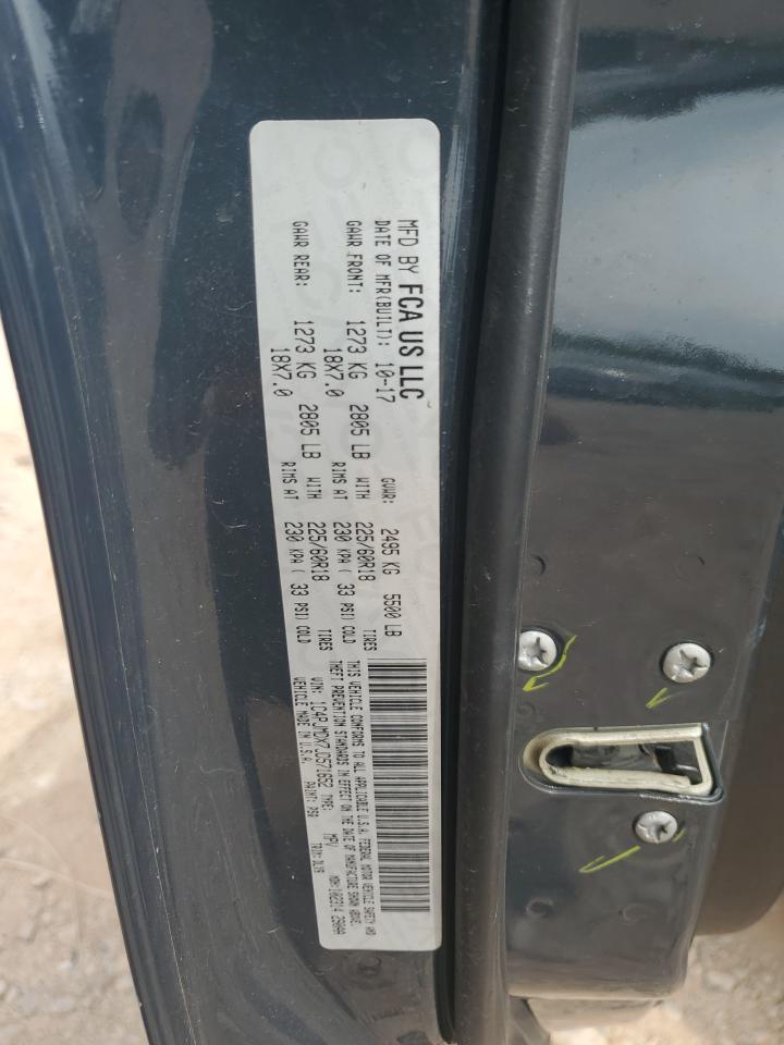 2018 Jeep Cherokee Limited VIN: 1C4PJMDX7JD571652 Lot: 85080355