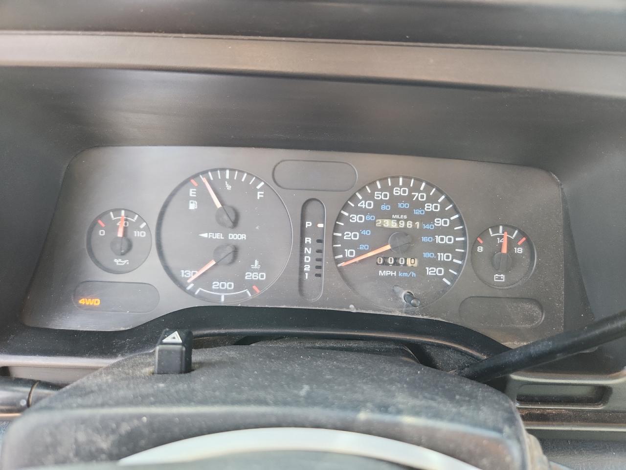 1997 Dodge Ram 1500 VIN: 1B7HF16Z4VS170547 Lot: 85388945