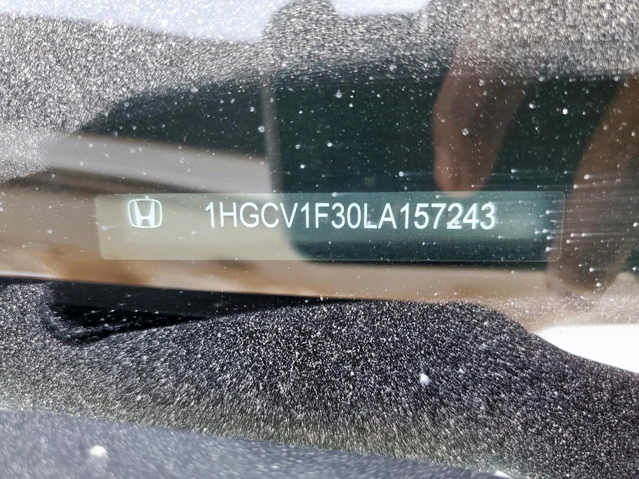 2020 Honda Accord Sport VIN: 1HGCV1F30LA157243 Lot: 81959315