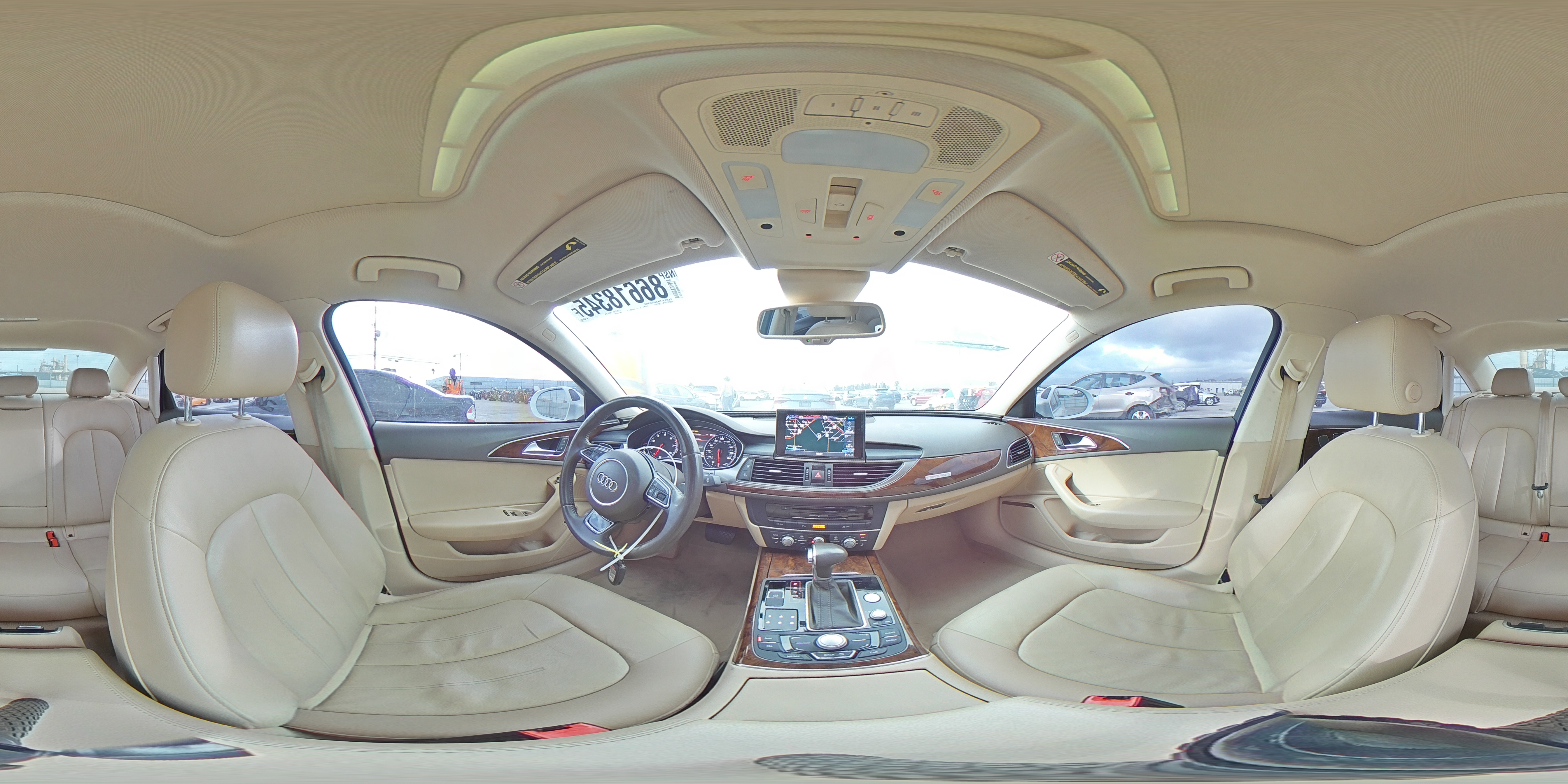 2015 Audi A6 Premium Plus VIN: WAUFGAFC1FN002247 Lot: 86618345