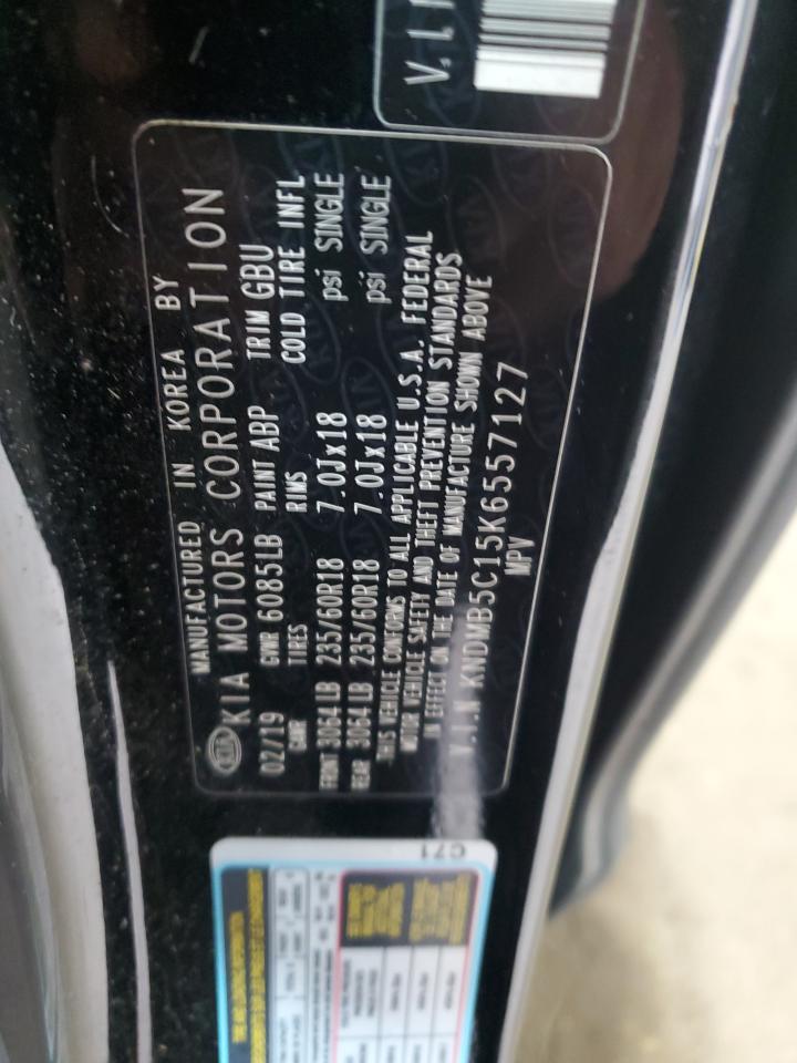 2019 Kia Sedona Lx VIN: KNDMB5C15K6557127 Lot: 90663175